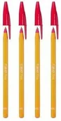 Długopisy - BIC Długopis ORANGE czerwony BC001-3 - miniaturka - grafika 1
