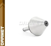 Uchwyty tokarskie - Darmet Kieł obrotowy centrujący 60 st, Morse 2 - 70MM (DS2X70) - miniaturka - grafika 1