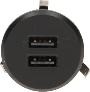 Orno Przewodowa ładowarka USB wpuszczana w blat z zasilaczem czarna OR-AE-1368/B - Ładowarki do telefonów - miniaturka - grafika 4