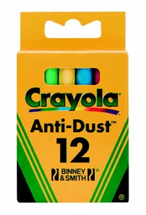 Crayola Kreda niepyląca kolorowa 12 szt. CR-0281 - Przybory szkolne - miniaturka - grafika 3