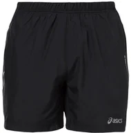 Spodnie sportowe męskie - Asics WOVEN SHORT 7 Krótkie spodenki sportowe performance czarny 110413 - miniaturka - grafika 1