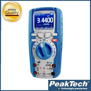 PeakTech Multimetr Graficzny Z Kolorowym LCD 3440 - Inne urządzenia pomiarowe PeakTech Multimetr Graficzny Z Kolorowym LCD 3440 - Inne urządzenia pomiarowe - miniaturka - grafika 1
