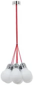 Lampy sufitowe - Britop Bulb lampa wisząca 7-punktowa chrom/Biały 2810728 - miniaturka - grafika 1
