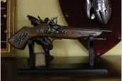 Repliki - broń - WŁOCHY ZDOBIONY WŁOSKI Pistolet - miniaturka - grafika 1