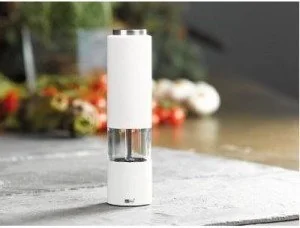 AdHoc Młynek elektryczny -biały TROPICA A-EP23 - Pojemniki na przyprawy - miniaturka - grafika 2