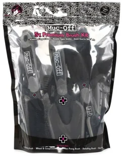 Zestaw pięciu szczotek MUC-OFF Brush Set / Przeznaczenie: przyrządy czyszczące 206 - Narzędzia rowerowe - miniaturka - grafika 2