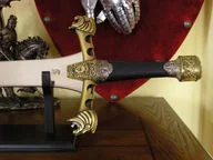 Repliki - broń - Płatnerze hiszpańscy UNIKATOWY MIECZ ALEKSANDRA MACEDOŃSKIEGO - REPLIKI BRONI - miniaturka - grafika 1