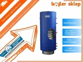 Zasobniki i wymienniki - CHEŁCHOWSKI Bojler 300L 1w CWU jedna wężownica STAL NIERDZEWNA PIONOWY wymiennik zasobnik bojler !!!WYSYŁKA POBRANIOWA GRATIS!!! - miniaturka - grafika 1