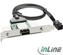 Elementy oświetleniowe do komputerów - InLine Śledź SAS HD zewnętrzny SFF-8088, wewnętrzny SFF-8643 0.5m 27656B - miniaturka - grafika 1