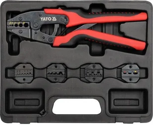 YATO Zestaw do zaciskania konektorów z 5 matrycami (YT-2245) - Kombinerki i obcęgi - miniaturka - grafika 2
