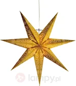 Ozdoby bożonarodzeniowe - Best Season Złota gwiazda ANTIQUE z papieru - miniaturka - grafika 1