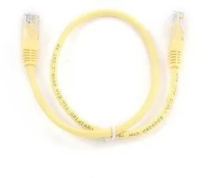 Gembird Patch cord kat.5e osłonka zalewana 0.25M żółty (PP12-0.25M/Y) - Kable miedziane - miniaturka - grafika 4
