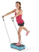 Platformy wibracyjne - Vital Maxx Vitalmaxx Vibration Trainer 4-częściowy (Z 99 poziomów i 9 programy, z paskami Expander i konstrukcją zapobiegająca ześlizgnięciu z wibracyjnej płyty) 07125 - miniaturka - grafika 1