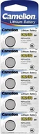 Baterie i akcesoria - Camelion Ogniwo guzikowe CR 2450 litowe CR2450 550 mAh 3 V 5 szt - miniaturka - grafika 1