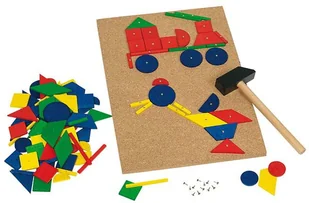 Goki Przybijanka z młotkiem - Zabawki kreatywne - miniaturka - grafika 5