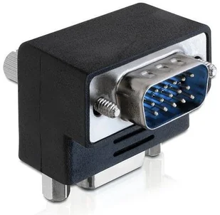 Delock Adapter VGA(15F)->VGA(15M) KĄTOWY 270 65247 - Adaptery i przejściówki - miniaturka - grafika 2
