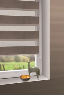 Roleta Mini DZIEŃ I NOC 68x215 cm Mocca - Rolety - miniaturka - grafika 2