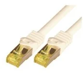 Kable miedziane - Mcab mcab Cat7 S-FTP-PIMF-LSZH-1.00 m-WHI kabla Ethernet (1 m) Biały 4260134937412 - miniaturka - grafika 1
