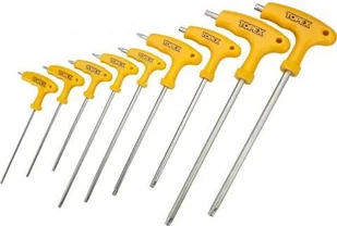Topex Zestaw torx z rączką T10-T50 9 sztuk 35d968 - Klucze i nasadki - miniaturka - grafika 2