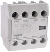 Sterowniki i przekaźniki - Legrand STYKI POM. FRONT. CTX3 3P (9-150A) / 4P (40-135A) 4NO 416853 - miniaturka - grafika 1