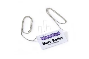 Durable Łańcuszek do identyfikatorów 10 sztuk 8104-23 - Identyfikatory - miniaturka - grafika 2