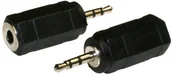 Złącza, przejściówki, adaptery - Lechpol Adapter AV Przejście Jack 2,5/3,5 Jack ZLA0280 - miniaturka - grafika 1