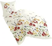 Pościel - Bierbaum Dessin 6477 pościel z mako-satyny, wzór: Bunt 01, poszewka na kołdrę: 135x200 cm 6477_01 - miniaturka - grafika 1