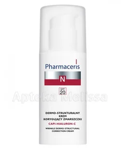 Pharmaceris DERMO-STRUKTURALNY KREM KORYGUJĄCY ZMARSZCZKI CAPI-HIALURON-C, 50ml - Kremy do twarzy - miniaturka - grafika 3