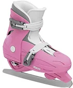 Łyżwy - ROCES Roces Kinder Schlittschuhe Mck Ii F Größenverstellbar,, Dep  Pnk--Wite,, 30/35, 450519-00 (450519-004 deep pink-white_30-35) - miniaturka - grafika 1