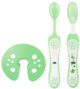 Chicco Zestaw szczoteczek do dziąseł i zębów - Szczoteczki do zębów dla dzieci - miniaturka - grafika 4