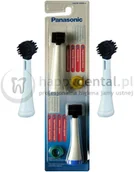 Końcówki do szczoteczek elektrycznych - Panasonic DentaCare WEW0906 2szt.- Jonowa, dwukierunkowa szczoteczka silikonowa - miniaturka - grafika 1