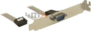 Delock śledź bracket 1xCOM 9pin 89108 89108 - Akcesoria do komputerów stacjonarnych - miniaturka - grafika 6