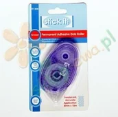 Pozostałe akcesoria dla plastyków - Stick It! Kropki Kleju w rolce 8mm x 10m STI-5020 - miniaturka - grafika 1