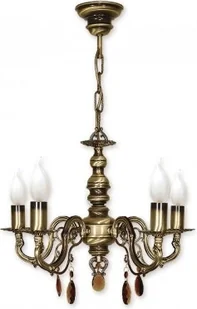 Lemir Antares Żyrandol 5 - punktowy - Patyna O1315/W5 426 / O1315/W5 - Lampy sufitowe - miniaturka - grafika 3