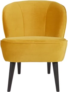 Woood Fotel SARA z aksamitu ochra - 375690-132 375690-132 - Fotele Woood Fotel SARA z aksamitu ochra - 375690-132 375690-132 - Fotele - miniaturka - grafika 6