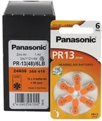 Baterie i akcesoria - Panasonic 120 x baterie do aparatów słuchowych 13 PR13 PR48 - miniaturka - grafika 1