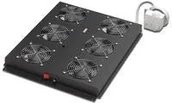 Szafy rack - Assmann ASSMANN DN-19 Fan-6-SRV-B Roof coolg obudowa wentylatora na DIGITUS Czarny 4016032332862 - miniaturka - grafika 1
