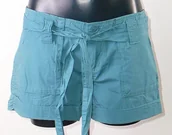 Spodenki damskie - Roxy spodenki damskie Hydro green - miniaturka - grafika 1