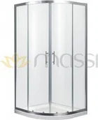 Kabiny prysznicowe - Massi Demi 90x90 MSKP-A511-90 - miniaturka - grafika 1