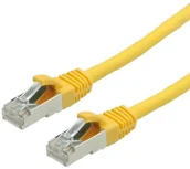 Kable miedziane - Value S/FTP (PIMF-) Patch Cable Kat.6, LSOH, żółty, 1,5 m 7611990113675 - miniaturka - grafika 1