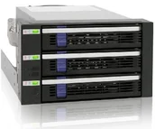 Serwery plików NAS i macierze dyskowe - Icy Dock ICY DOCK fatcage MB153SP-B  SATA Hot Swap Backplane na 3 X 3,5" (8,9 cm) HDDs w 2 X 5,25 cala (13,3 cm) MB153SP-B - miniaturka - grafika 1