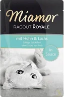 Mokra karma dla kotów - Miamor Ragout Royale Kurczak i Łosoś w sosie 100g 74069 - miniaturka - grafika 1