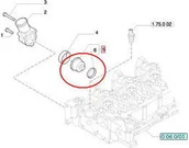 Części i akcesoria do maszyn rolniczych - CNH TERMOSTAT SILNIKA 2858050 - 84383461 - miniaturka - grafika 1