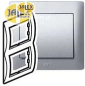 Klawisze i ramki - Legrand Sistena Life Ramka 2krotna PIONOWA 771306 - miniaturka - grafika 1