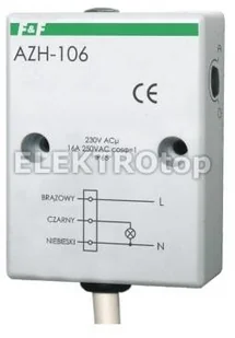 F&F Automaty zmierzchowe z wewnętrznym czujnikiem światłoczułym AZH-106-12V - Akcesoria do oświetlenia F&F Automaty zmierzchowe z wewnętrznym czujnikiem światłoczułym AZH-106-12V - Akcesoria do oświetlenia - miniaturka - grafika 1
