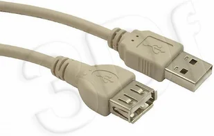 Gembird Kabel USB - USB 0.75 m PRZEDŁUŻACZ CC-USB2-AMAF-75CM/300 - Kable USB - miniaturka - grafika 2