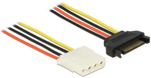 Molex Kabel SATA zasilający (M) -> F) 30cm Delock KKDOKUBA0530 [5358111] - Kable komputerowe i do monitorów - miniaturka - grafika 2