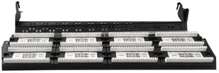Gembird Patch Panel 48 Portów 2U 19 Kat.5e z funkcją organizacji kabli czarny NP (NPP-C548CM-001) - Pozostałe akcesoria sieciowe - miniaturka - grafika 2