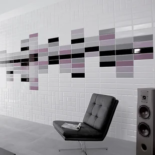 Paradyż Glazura Tamoe 9 8 x 29 8 cm biała 0 67 m2 - Płytki ceramiczne - miniaturka - grafika 2