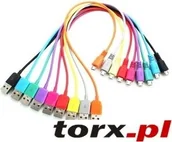 Kable USB - 4World Kabel USB 2.0 MICRO 5pin, AM / B MICRO transfer/ładowanie 1.0m niebieski (07949-OEM) - miniaturka - grafika 1